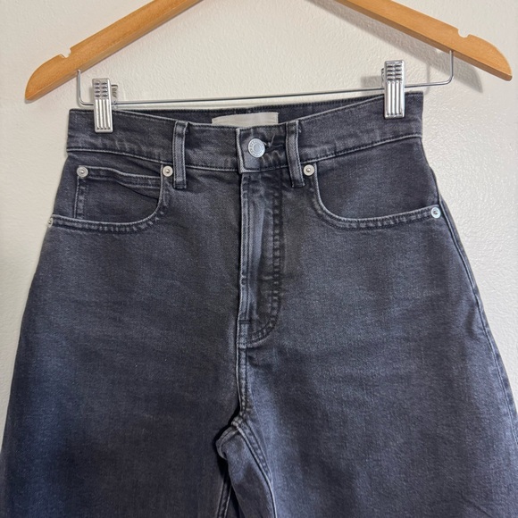 Everlane Black The Way High Curve Jeans size 24R - Picture 6 of 9